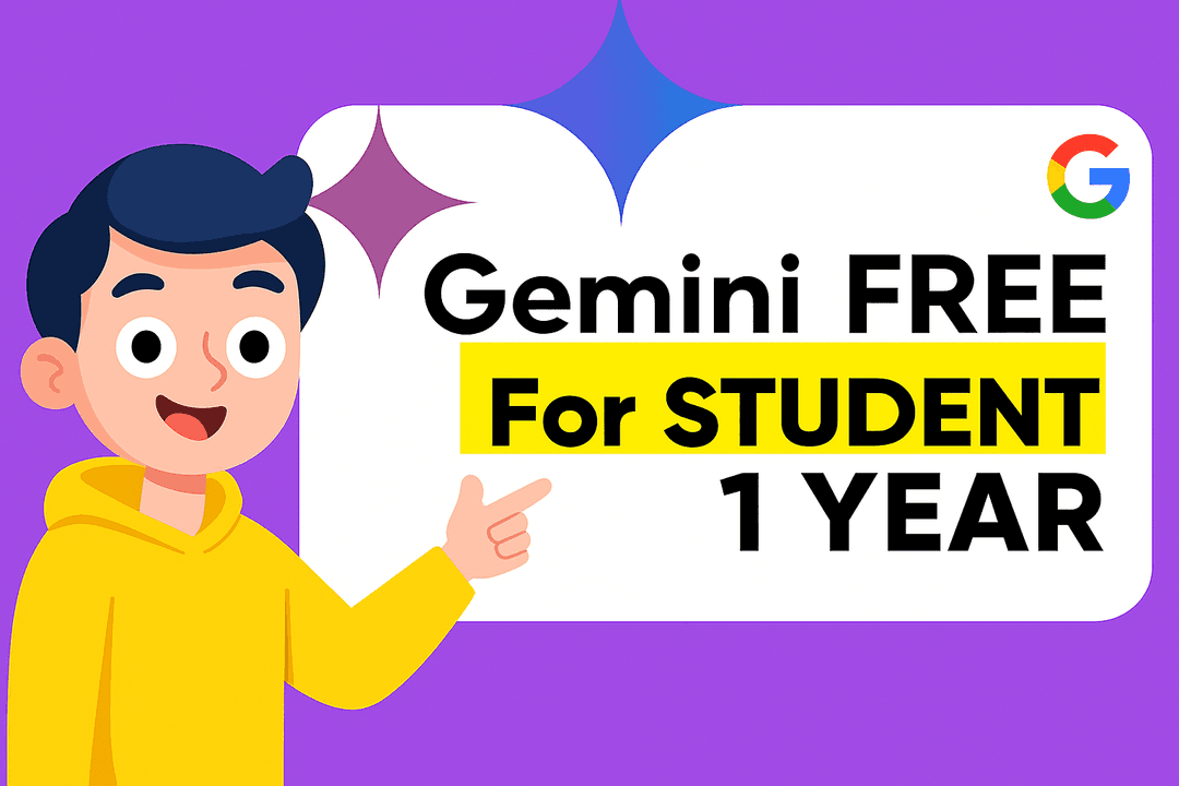Google Students Offer: Get Gemini AI Pro Worth ₹19,500 for Free!