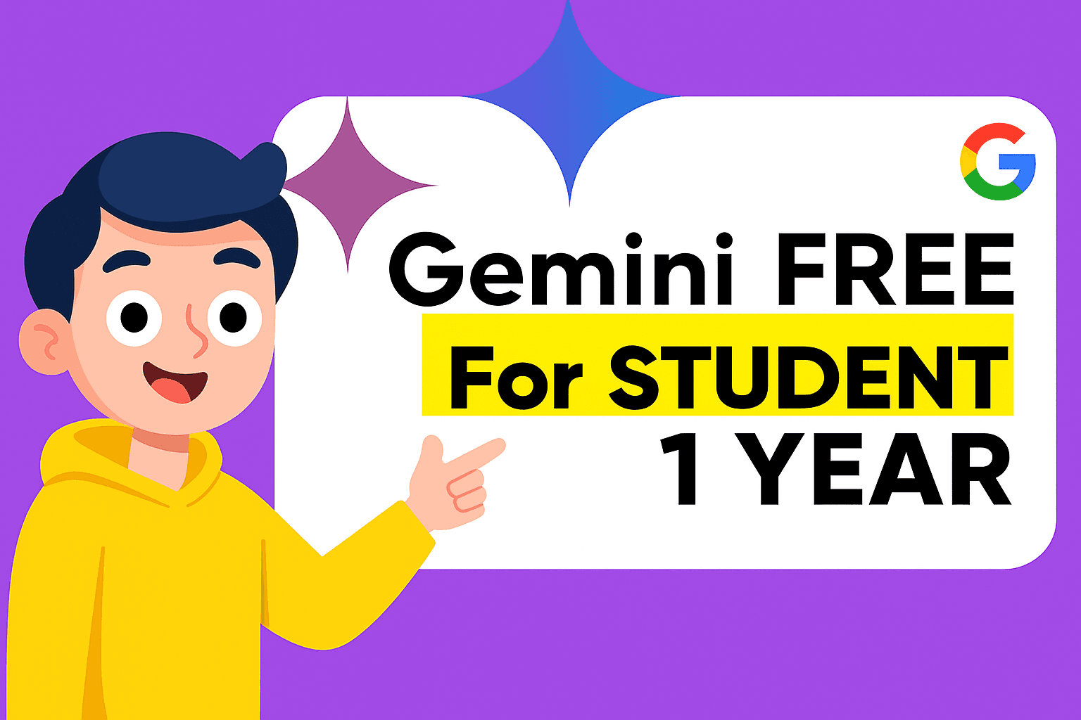 Google Students Offer: Get Gemini AI Pro Worth ₹19,500 for Free!