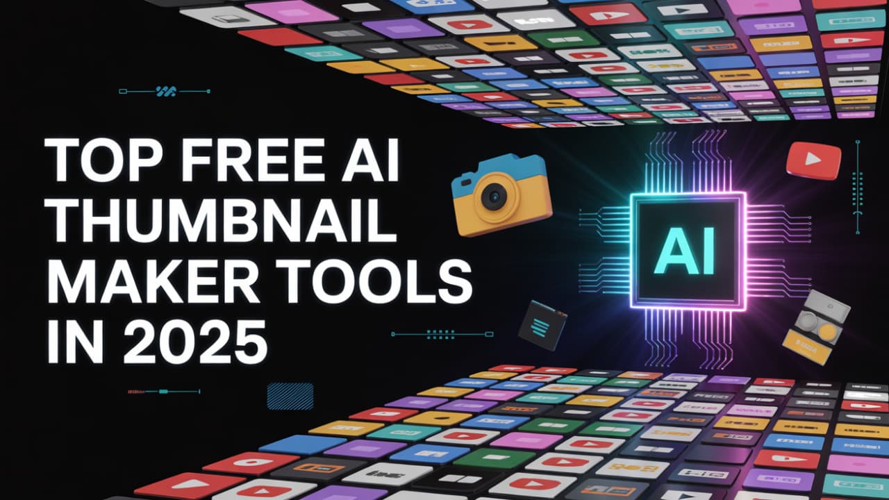 Top 10 Free AI Thumbnail Maker Tools in 2025